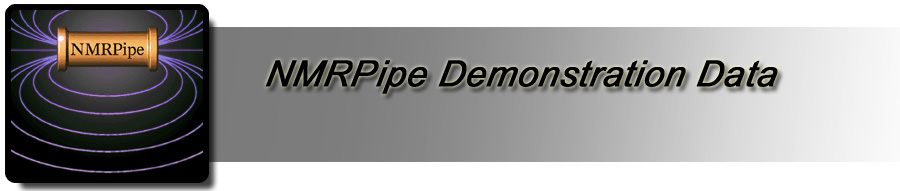 NMRPipe Demonstration Data
