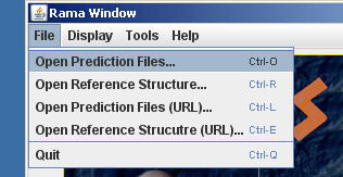 rama File Menu